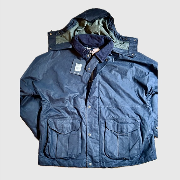 Filson Foul Weather Jacket | Harbor Blue | MSRP $395 - Picture 2 of 9